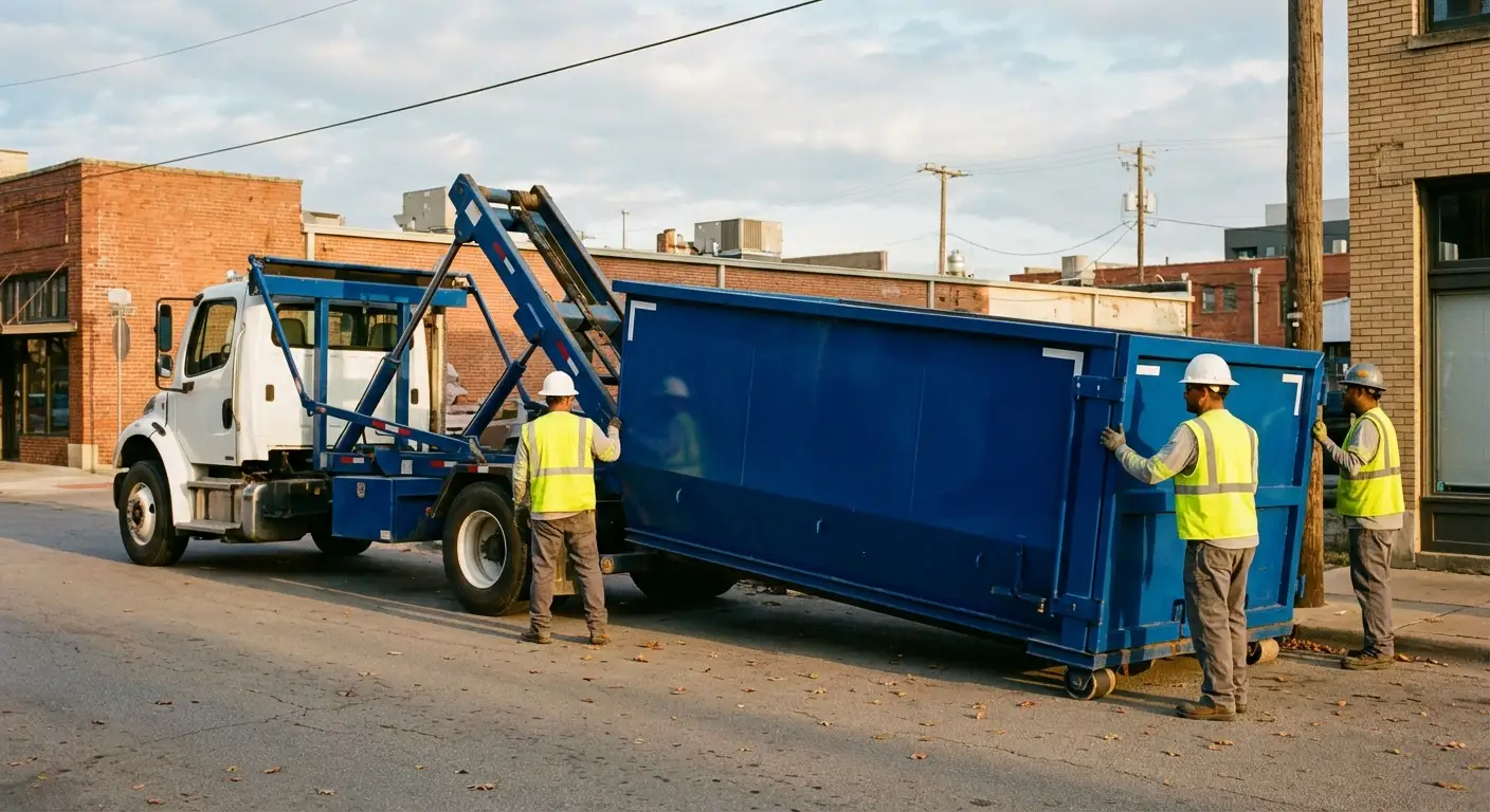Dumpster rental service in San Mateo
